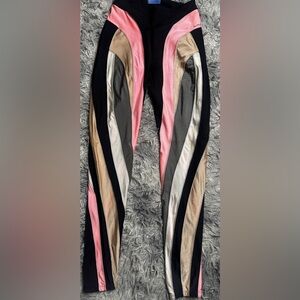 Mugler Black and Pink Pants
